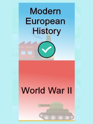 Europe History Quiz screenshot