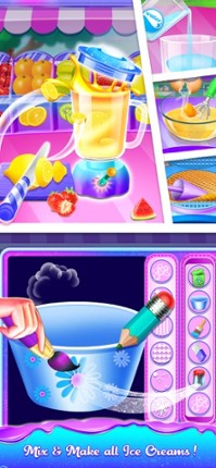Frozen Ice Cream Games - Ice screenshot