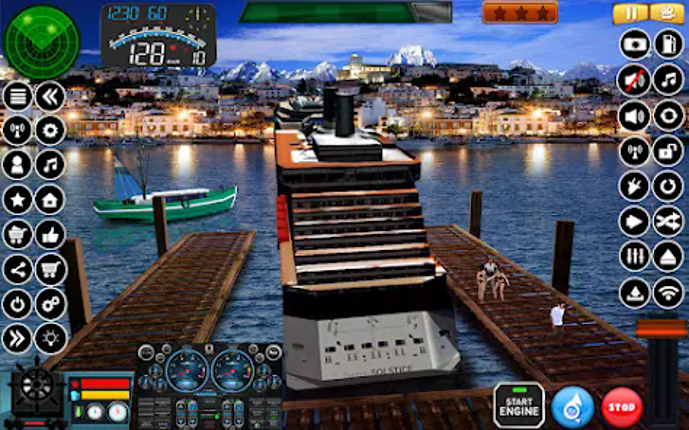 Indian Cruise Ship Game Sim screenshot