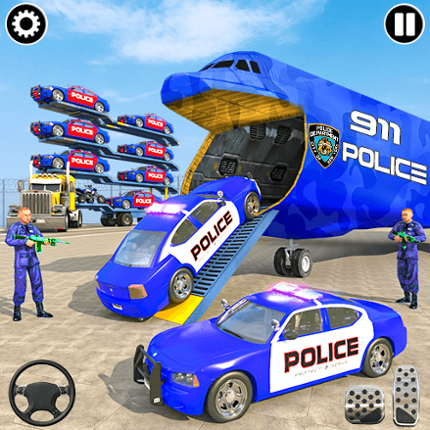 Police Transport Car Parking Image