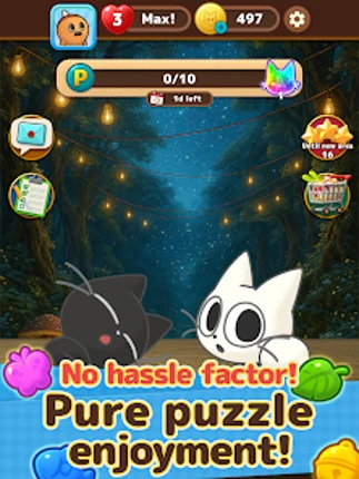Ash & Snow: Cat Pop'n Match screenshot
