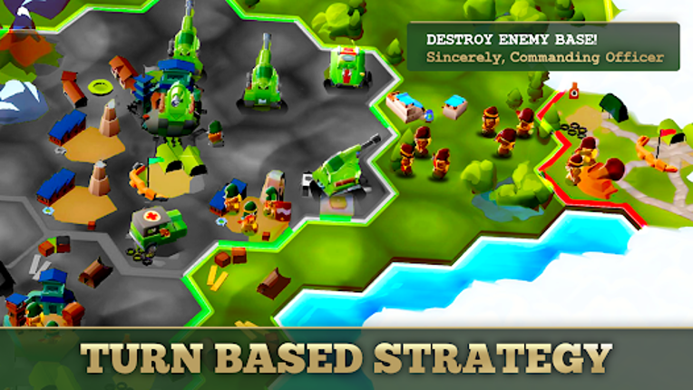 War Hex: Army men & tactics screenshot