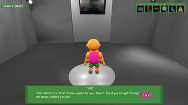 Albert's Amazing Escape screenshot