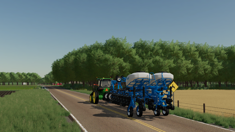 Kinze 4900 and 4905 blue drive 24 row planters Image