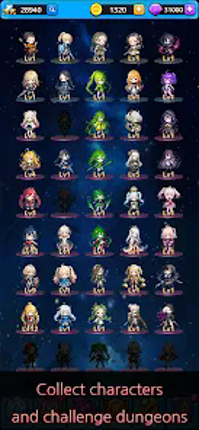 Idle RPG Starlight Chronicle screenshot
