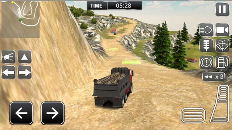 Heavy Transporter Cargo Truck Driver Simulator 3D screenshot