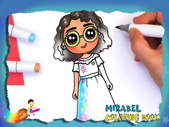 Mirabel Coloring Book screenshot