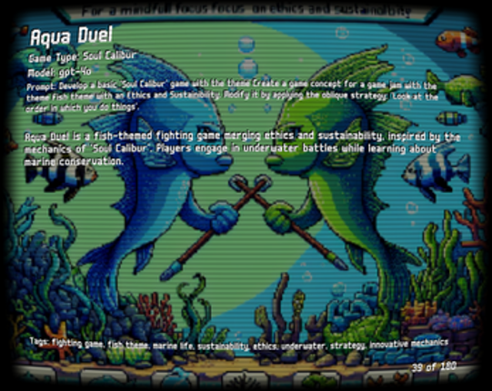 Oblique Aquatic Games screenshot