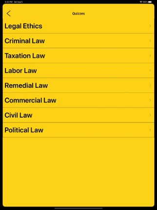 Panyero - Philippine Law Quiz screenshot