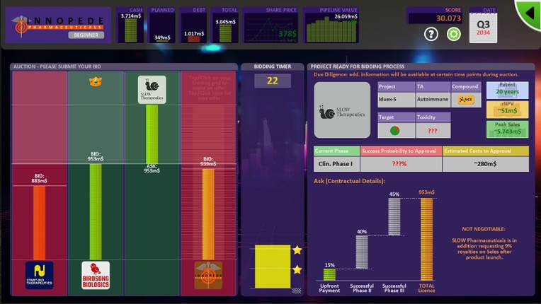 Pharma R&D Manager screenshot