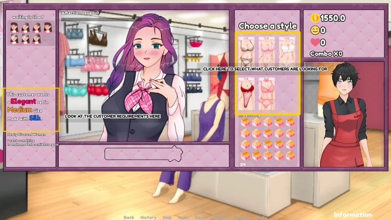 Pookie's Lingerie Shop 2 screenshot