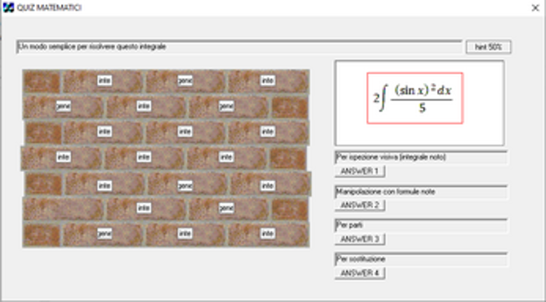 QUIZ  MATEMATICI screenshot