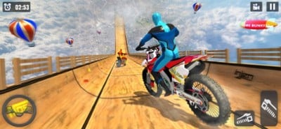 Superhero GT Bike Racing Stunt Image