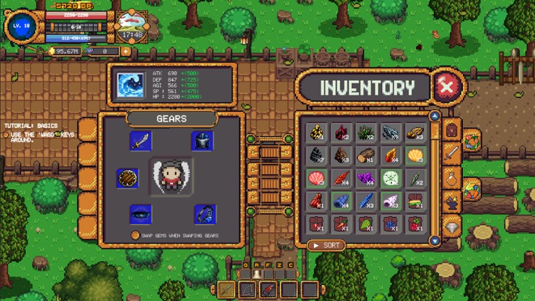 SwordBorn screenshot