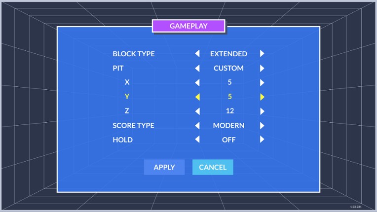 TETRIX 3D screenshot
