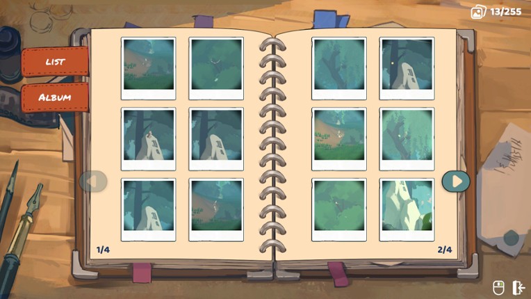 Wildframe : A Creature Scrapbook screenshot