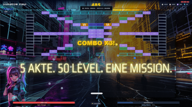 COREBREAKER // GRIDFALL screenshot