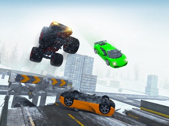 Crazy 4x4 Monster Truck Racer 2017-Stunt Racing 3D Image