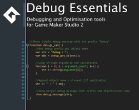 Debug Essentials for Game Maker Studio 2 Image