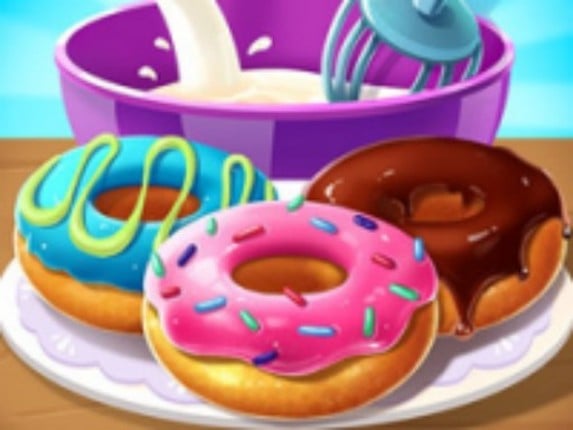 Donuts Cooking Challenge Game Game Cover