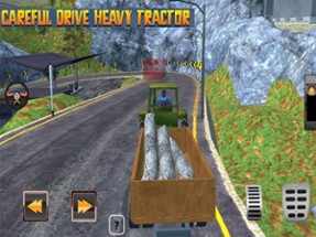 Driving Tractor Farming Sim Image