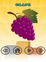 Education Fruit And Vetgetable Vocabulary Game Image