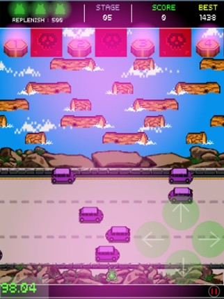 Frogger Retro Time screenshot