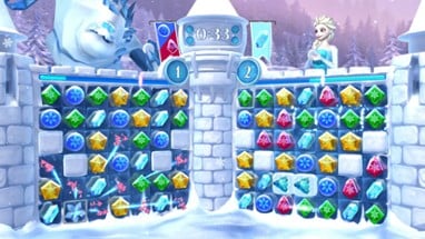 Frozen Free Fall: Snowball Fight Image