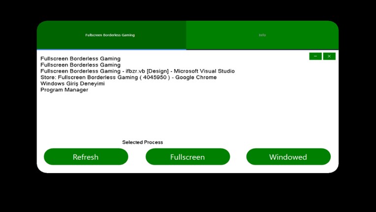 Fullscreen Borderless Gaming screenshot