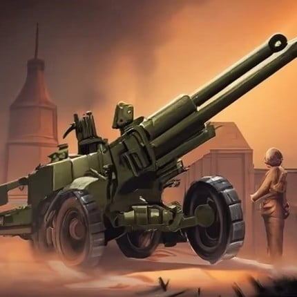 Artillery Guns Destroy Tanks Image