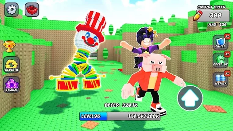 Bike Obby: Clicky Keyboard screenshot