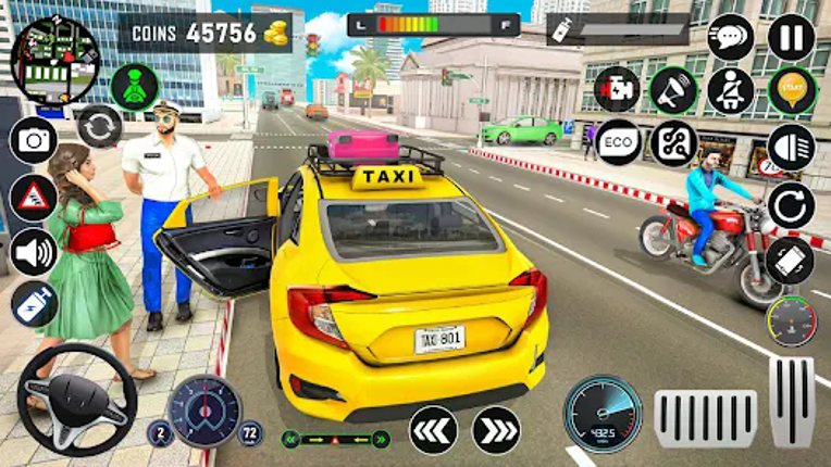 Crazy Taxi Driver: Taxi Game Image