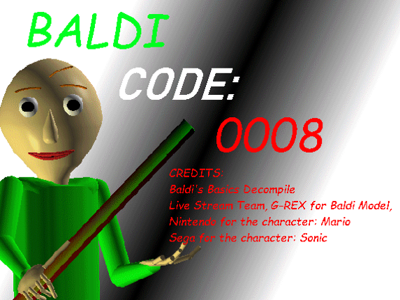 Baldi Code 0008 Game Cover