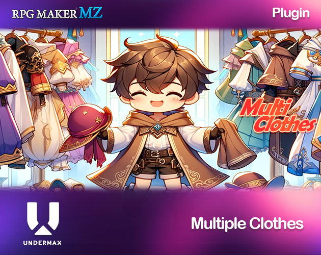 Games like RPG MAKER MZ Plugin: Multi Clothes