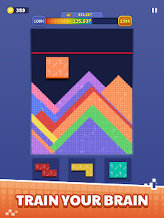 Sand Block Color Escape Puzzle screenshot