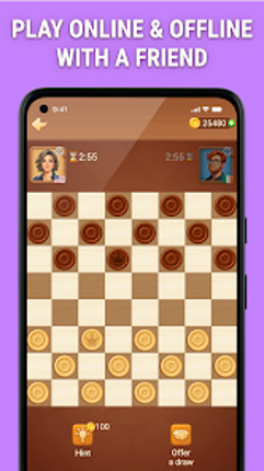 Checkers Online screenshot