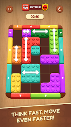 Wooden Slide: Block Escape screenshot