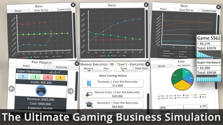 Game Studio Tycoon 3 Free screenshot