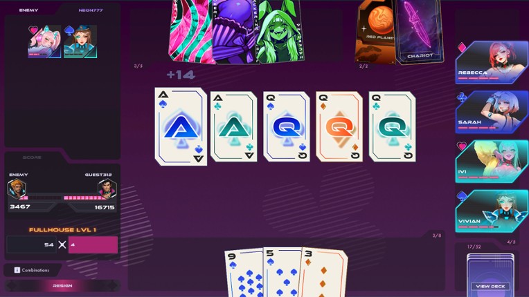 Jokerina: Lust Card screenshot