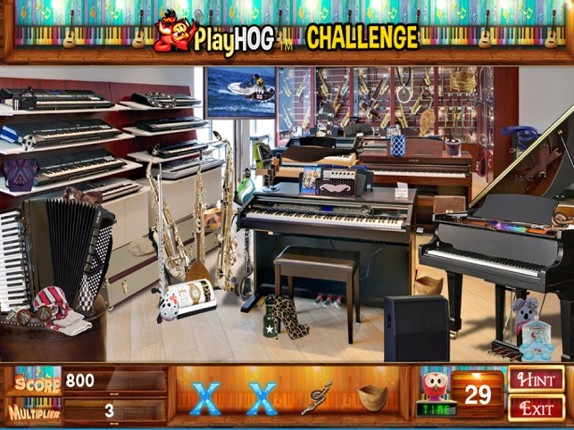 Music and Stuff Hidden Objects screenshot