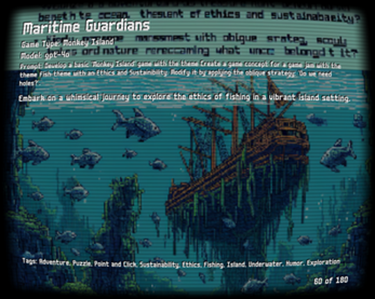 Oblique Aquatic Games screenshot