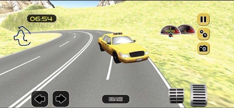 Off-Road Taxi Driving Game screenshot