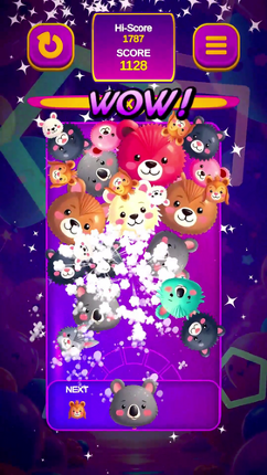 Popit : Balloon Merge Mobile Game screenshot