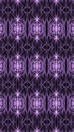 Purple Abstract Fractal HD Wallpaper ~ Liquid Light Series #3 Image