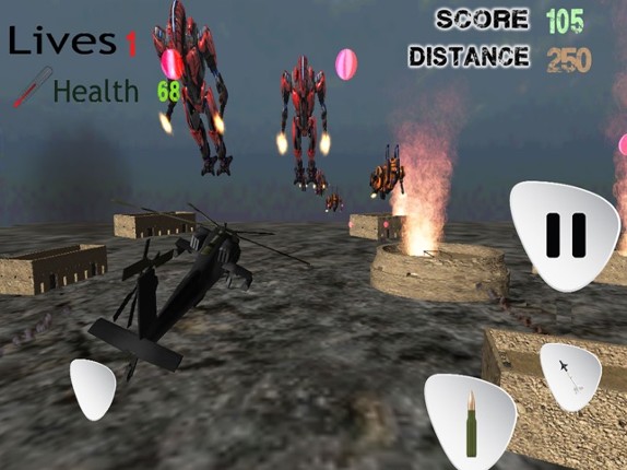 Robot Rage Desert Chopper - Whirly Blade Bot Fire Attack 2016 screenshot
