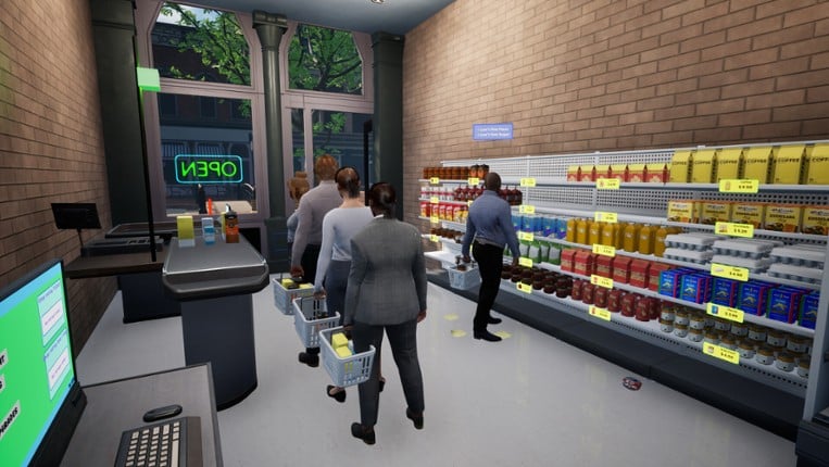 Uncle Sam's Supermarket Simulator screenshot