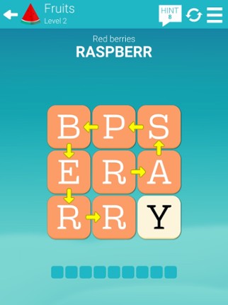 Word Swipe Grids Game screenshot