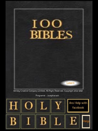 100BIBLES Wisdom Game screenshot