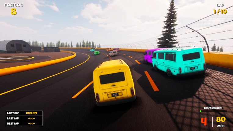 Big BEAUTIFUL Van Derby Racing screenshot