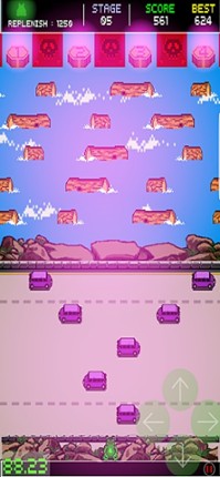 Frogger Retro Time screenshot